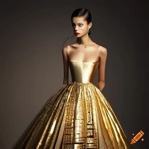 dior gold dress|authentic christian dior dresses.